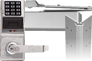 Commercial Door Closer, Continuous Door Hinge and Access Control Lock