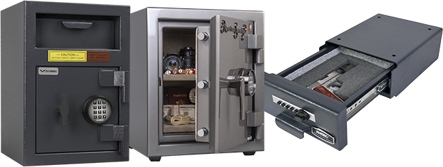 Depository, residential and gun safes